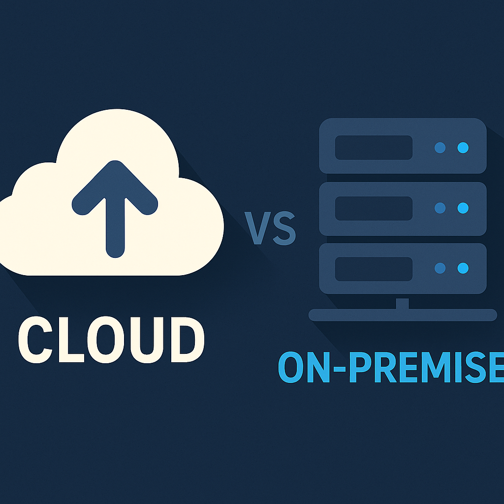Illustration: Cloud vs. On-Premise: Welche Software-Lösung passt zu Ihrem Reinigungsunternehmen?